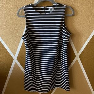 Old Navy Black Striped Dress